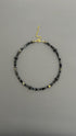 Black Obsidian Choker | 18k Gold Plated Adjustable Necklace | Protection Crystal Gemstone Jewelry Gift