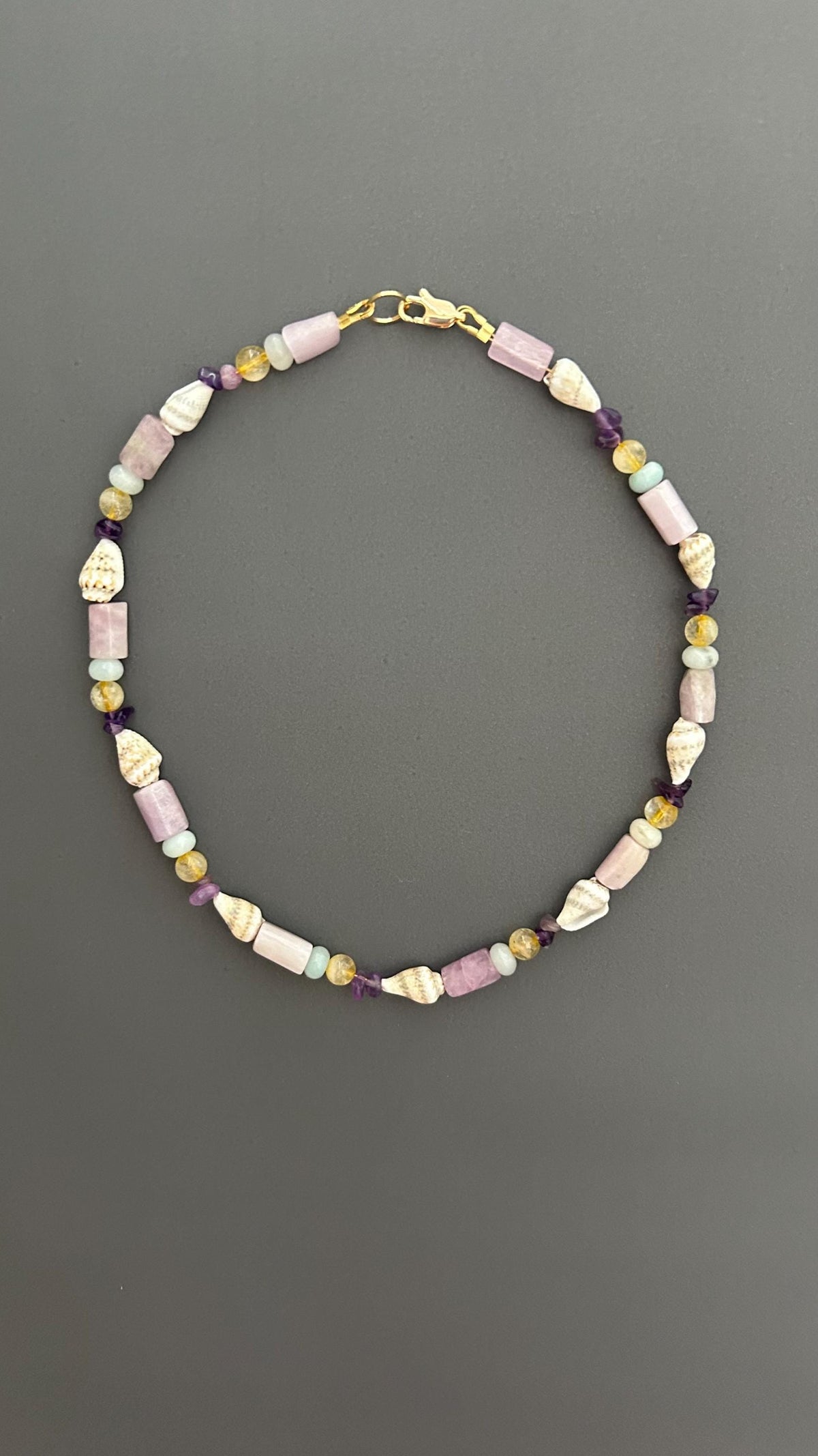 Seashell Choker Necklace | Boho Beach Necklace | 18k Gold Plated Clasp | Minimalist Shell  | Summer Gift for Her | Handmade