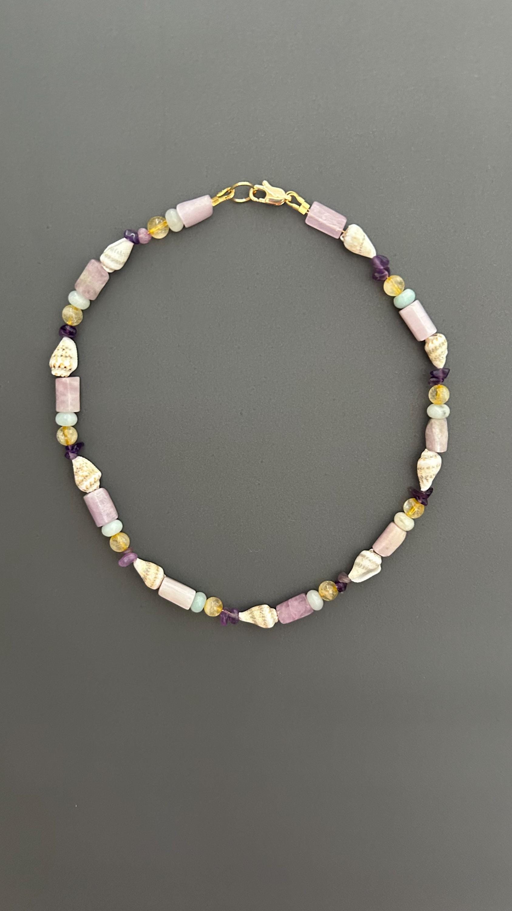 Seashell Choker Necklace | Boho Beach Necklace | 18k Gold Plated Clasp | Minimalist Shell  | Summer Gift for Her | Handmade