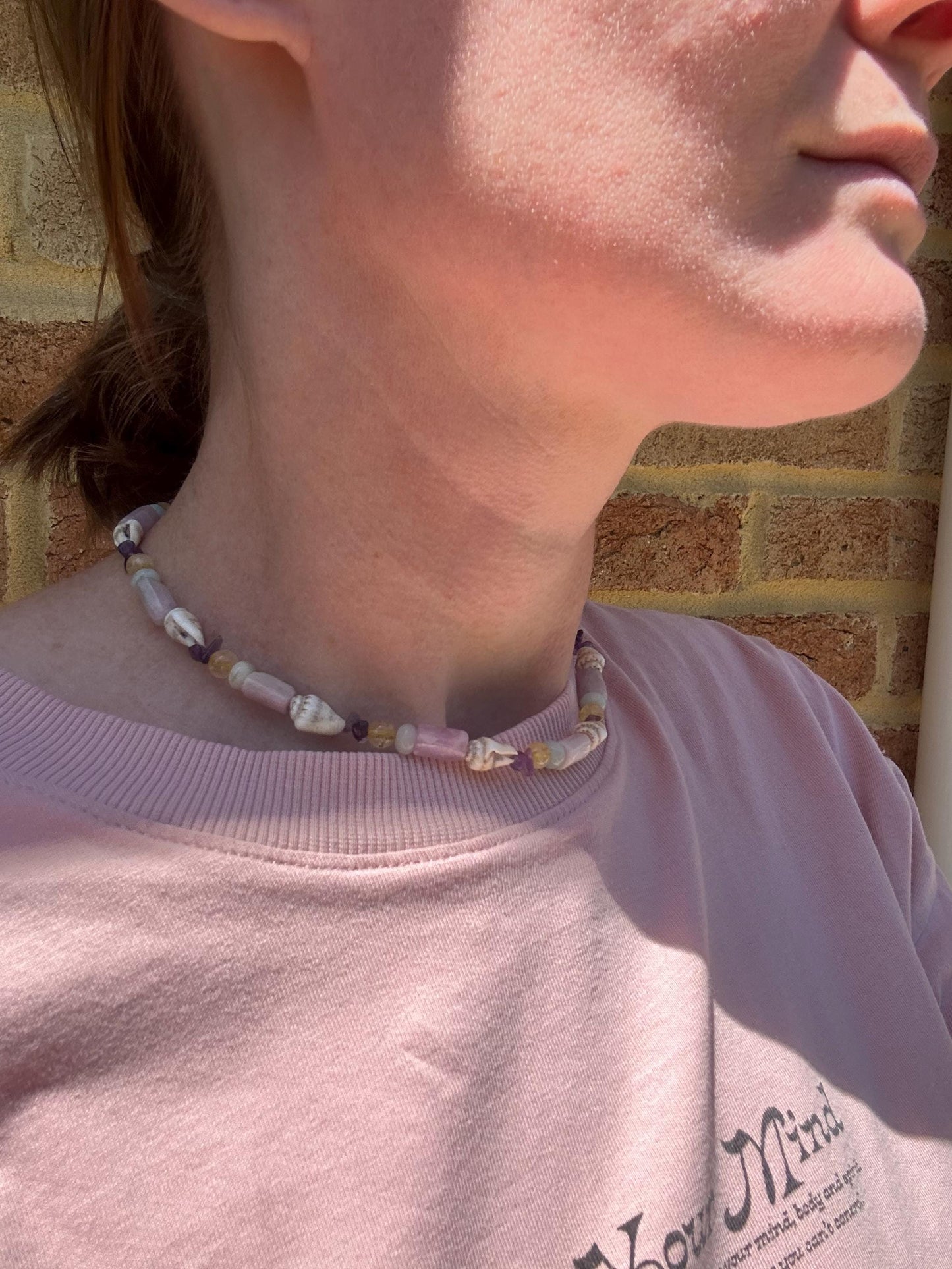 Seashell Choker Necklace | Boho Beach Necklace | 18k Gold Plated Clasp | Minimalist Shell  | Summer Gift for Her | Handmade