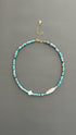 baroque necklace pearl | mixed beads necklace | choker necklace pearl | choker pearl necklace | blue beaded choker