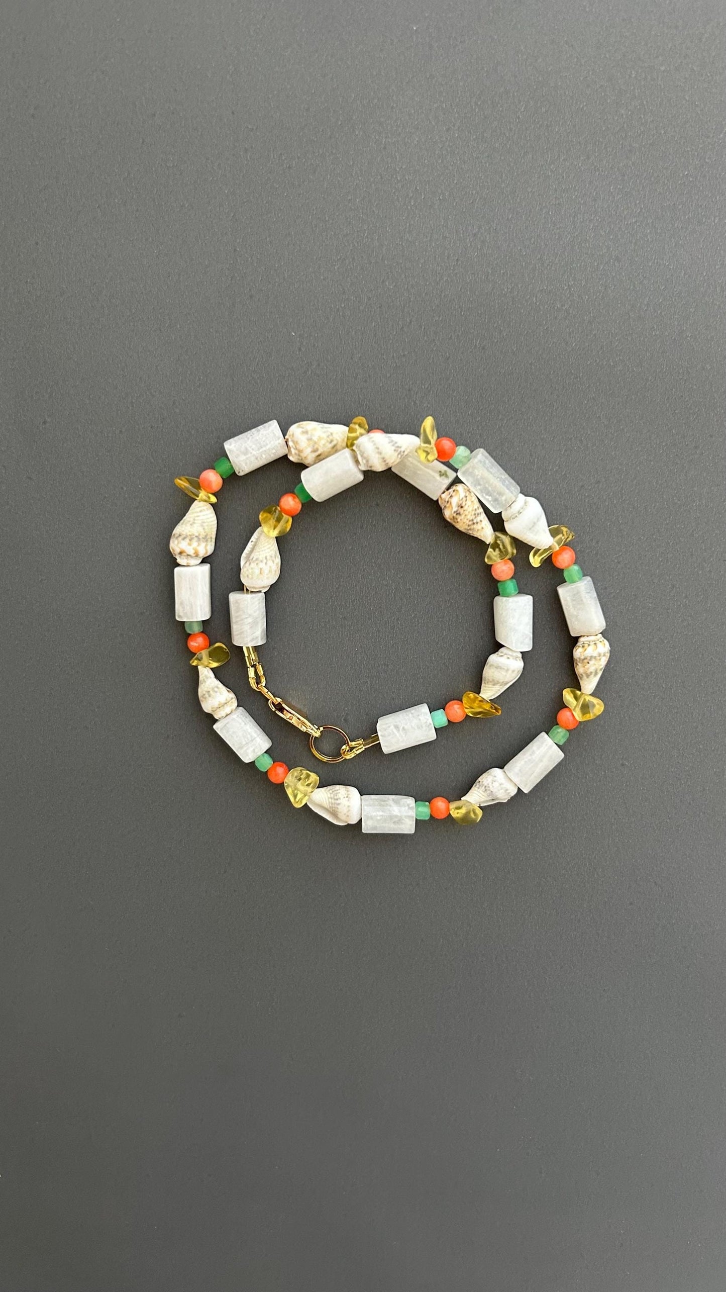 Seashell Choker Necklace | Boho Beach Choker | Handmade Minimalist Shell  | Adjustable Layering | Summer Gift for Her