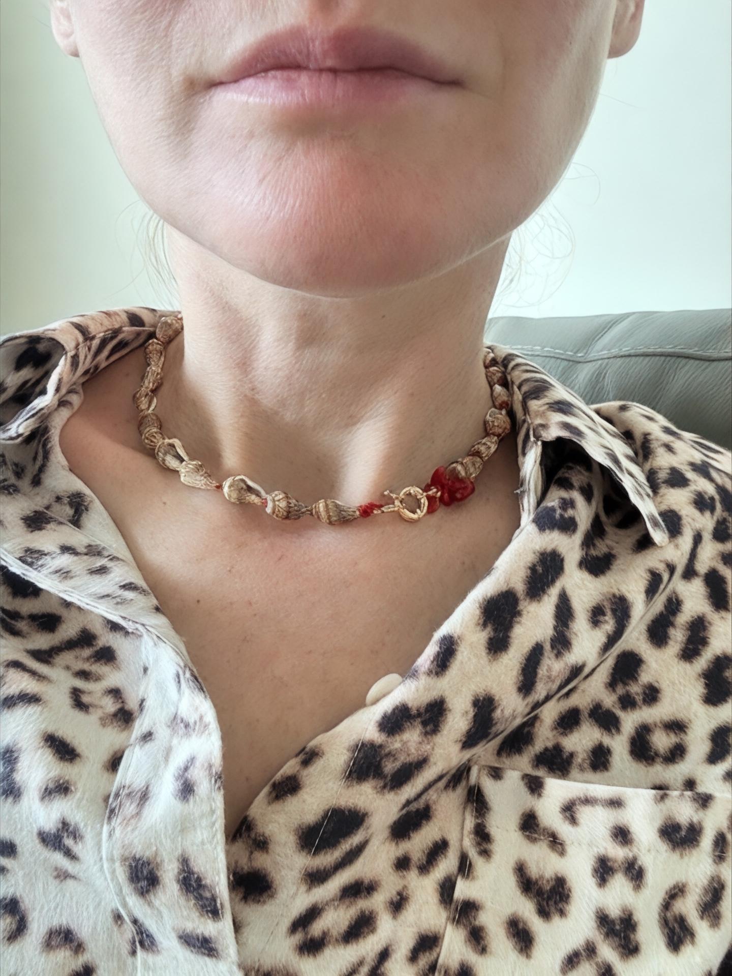 Boho Shell Choker Necklace, 18k Gold Plated | Beach Layering Jewelry | Summer Festival Trend | Adjustable  Gift for Her, Australia