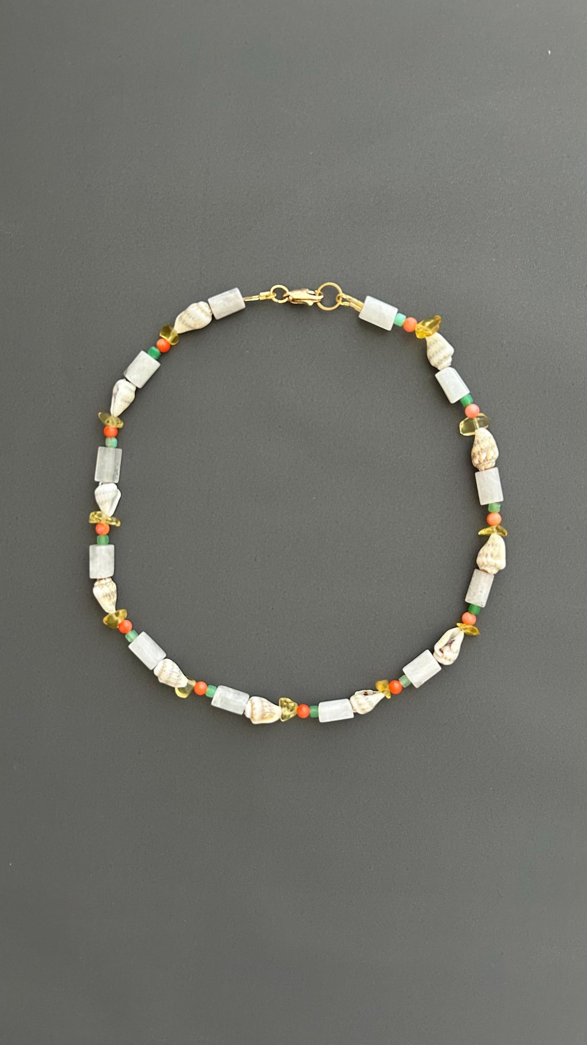 Seashell Choker Necklace | Boho Beach Choker | Handmade Minimalist Shell  | Adjustable Layering | Summer Gift for Her
