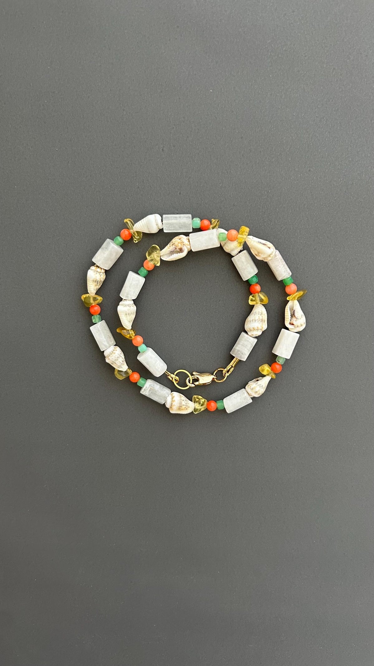 Seashell Choker Necklace | Boho Beach Choker | Handmade Minimalist Shell  | Adjustable Layering | Summer Gift for Her