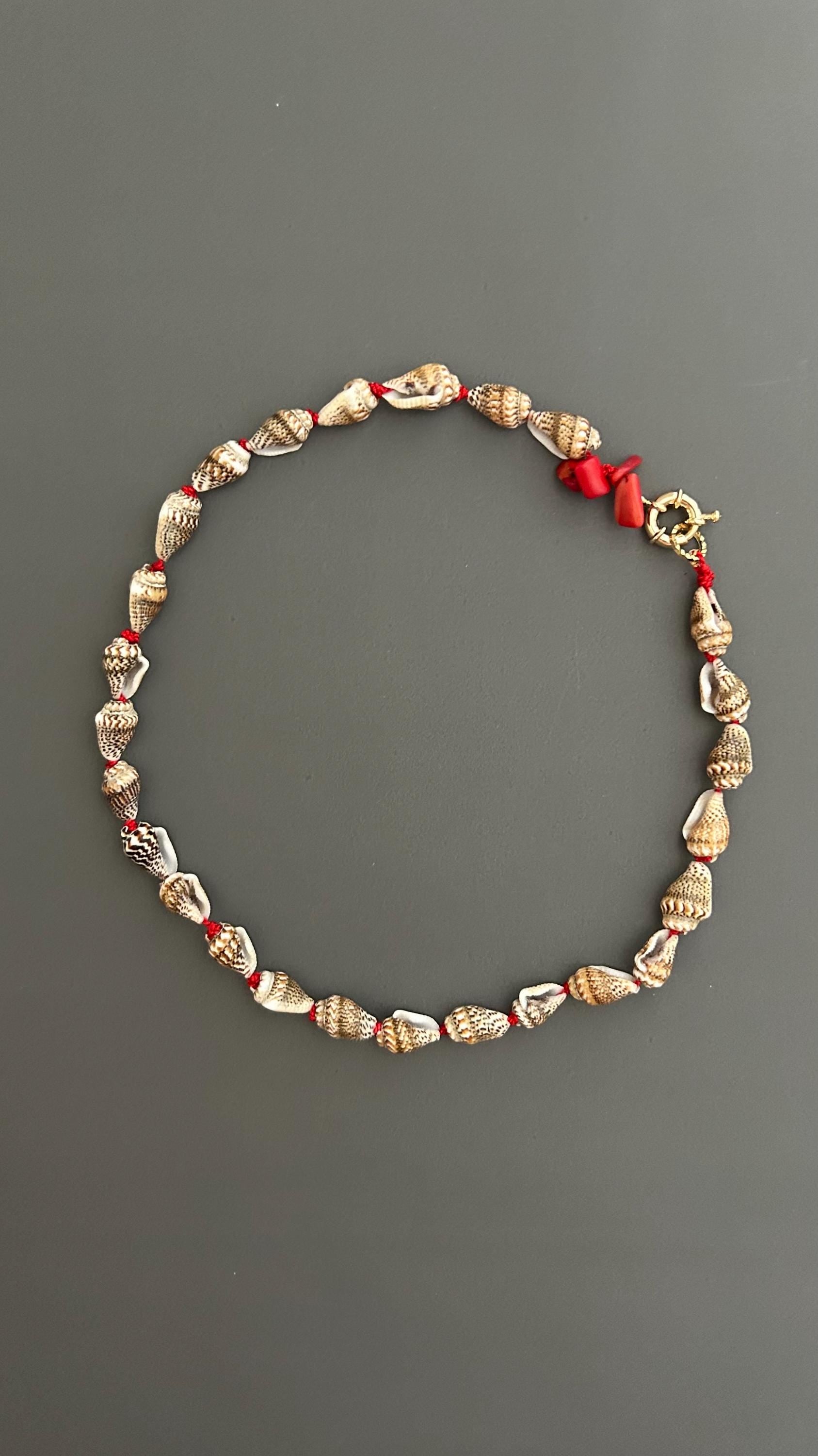 Boho Shell Choker Necklace, 18k Gold Plated | Beach Layering Jewelry | Summer Festival Trend | Adjustable  Gift for Her, Australia