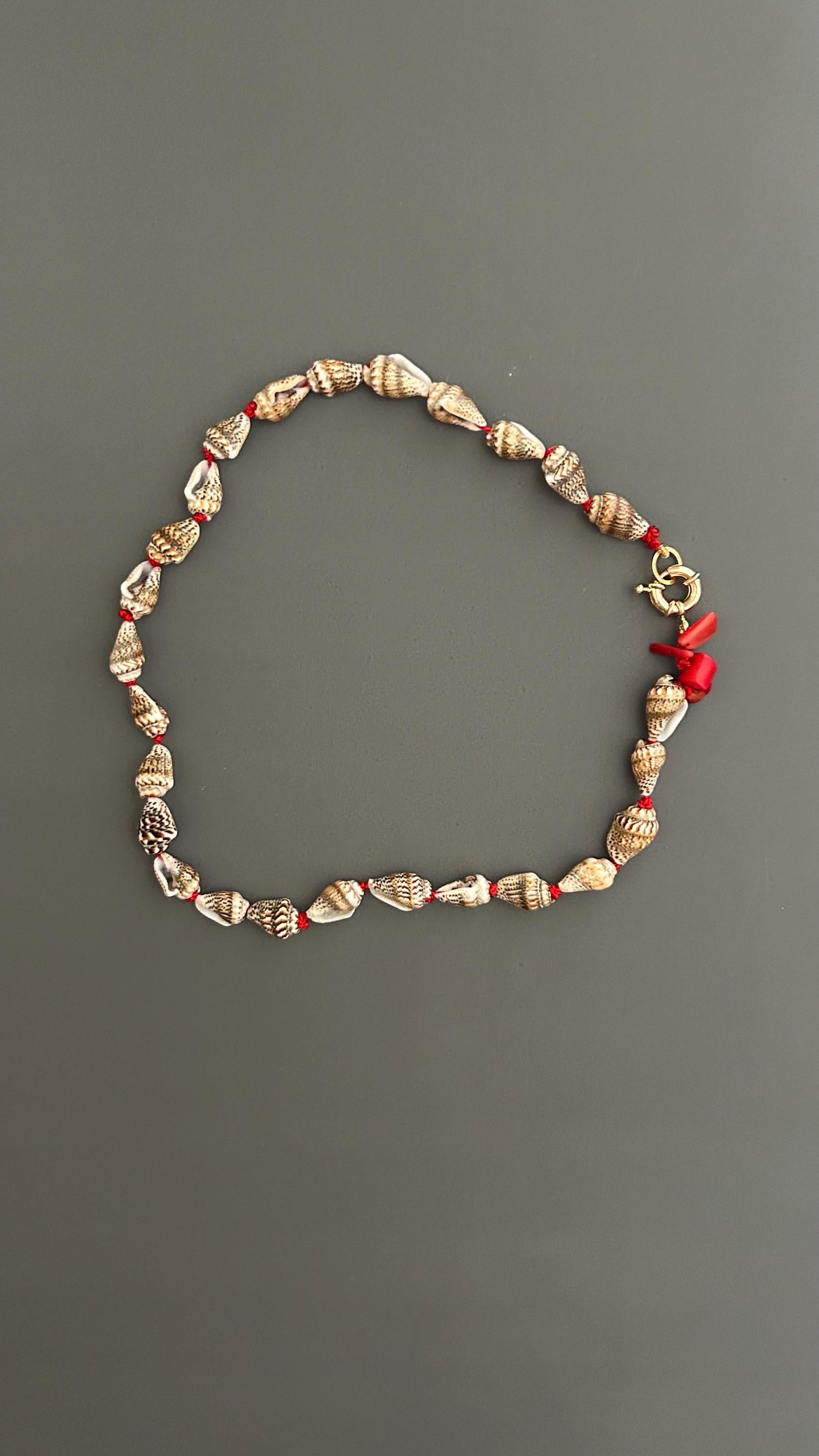 Boho Shell Choker Necklace, 18k Gold Plated | Beach Layering Jewelry | Summer Festival Trend | Adjustable  Gift for Her, Australia