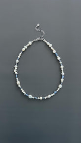 Baroque Pearl Choker Necklace: Delicate Freshwater Beaded Jewelry