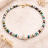 Baroque Pearl Choker, Handmade Mixed Beads, Eclectic Statement Jewelry, Luxury Gift Her